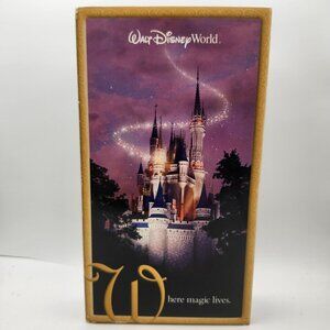 Walt Disney World Where Magic Lives VHS All Parks Resorts Info Tour Plans Papers